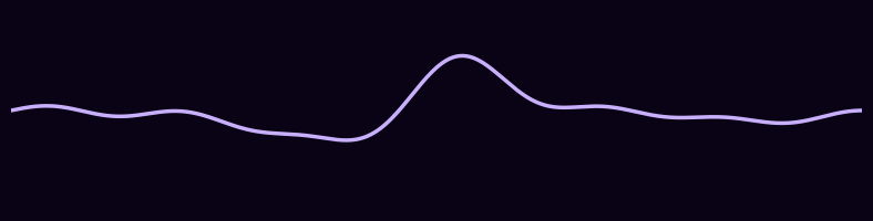 Three overlapping harmonics — organic